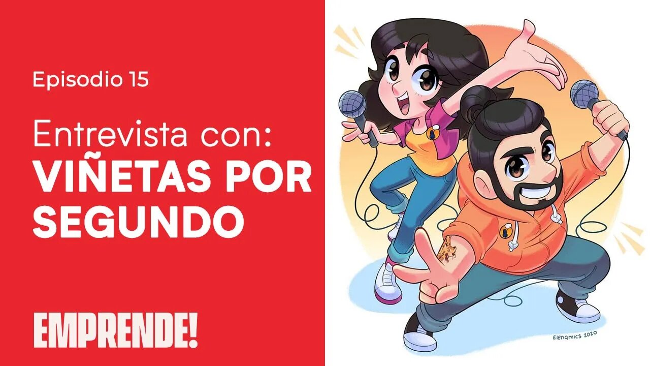 π€ ENTREVISTA CON VIΓETAS POR SEGUNDO - β
Podcast para Profesionales Creativos - Emprende! - #15