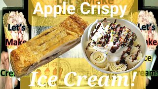 Apple Crispy Ice Cream