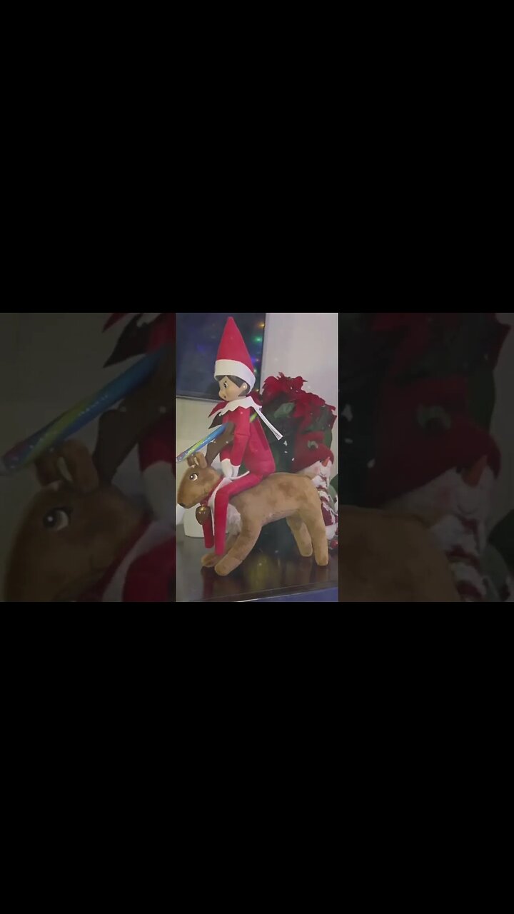 Elf on a Shelf vs. Blue Ranger