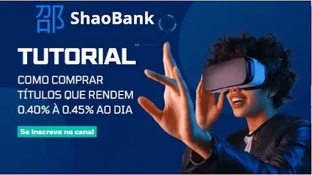 URGENTE! SHAO BANK: TUTORIAL COMPLETO DE COMO COMPRAR OS TÍTULOS DE RENDA PASSIVA