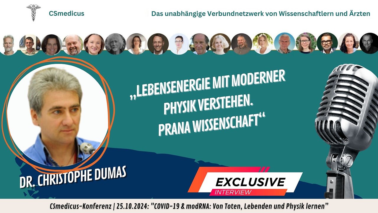Lebensenergie mit moderner Physik verstehen. Prana Wissenschaft | Dr. Christophe Dumas | Langversion