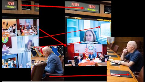 Supporter Video | Anomalies in Camp David “situation room” photo of Biden #TimeGate