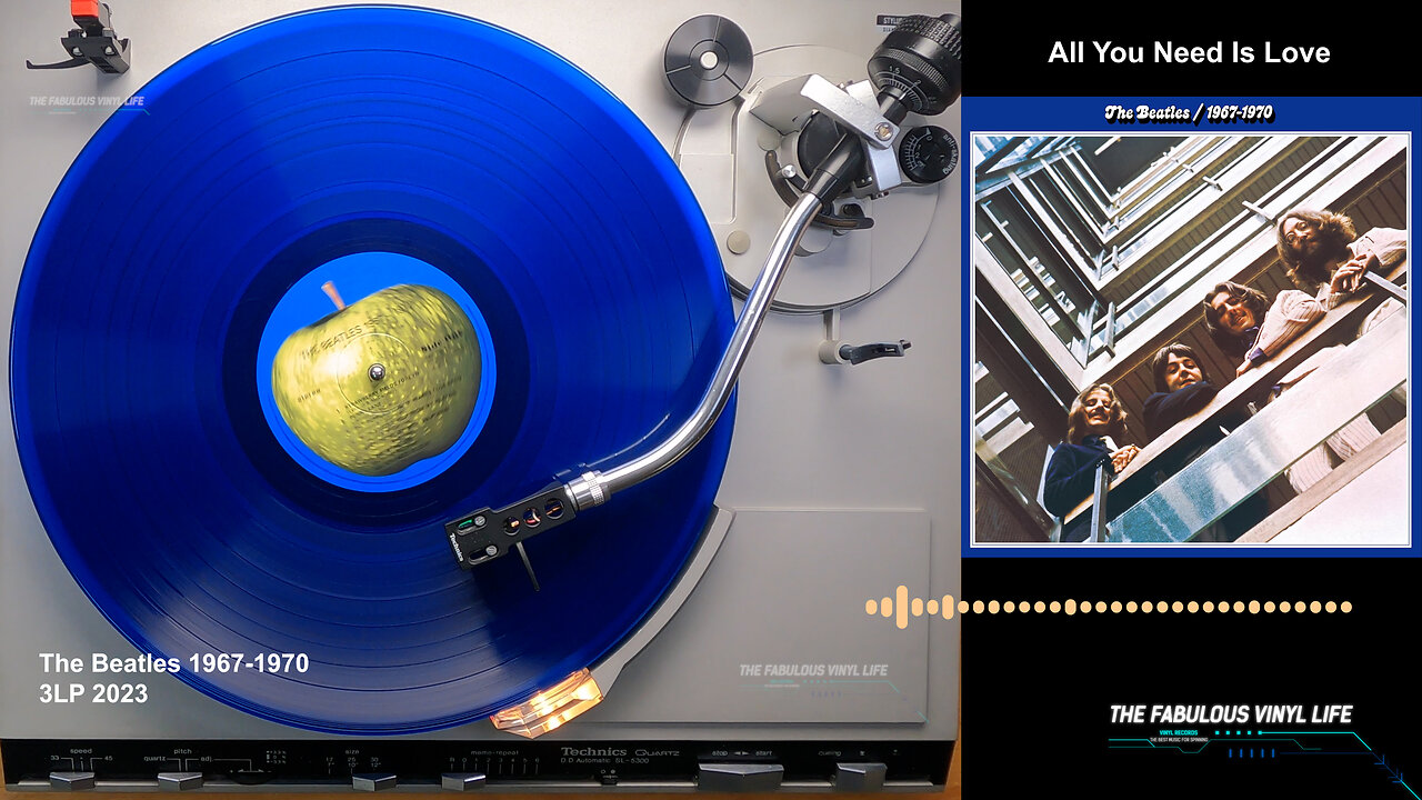 The Beatles 1967-1970 ) 3LP Blue Vinyl 2023