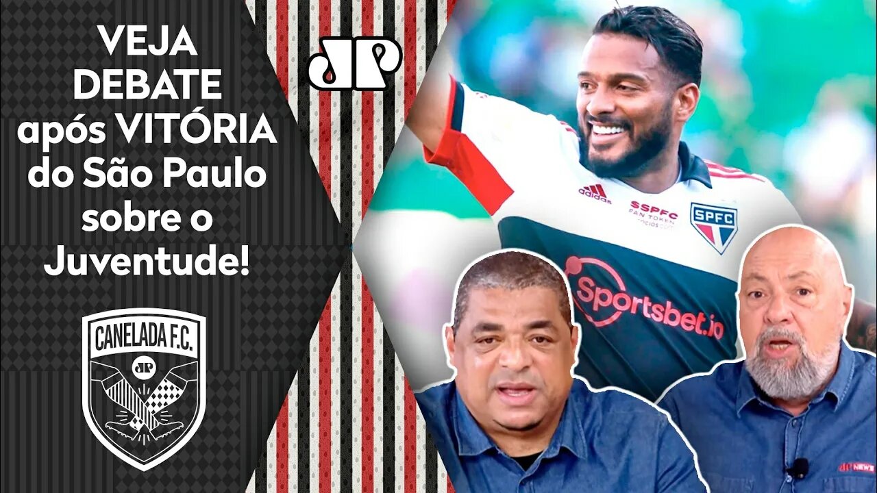 ISSO FOI IMPORTANTE! Gente, o São Paulo PODE ATÉ... OLHA esse DEBATE após 2x1 do SPFC no Juventude