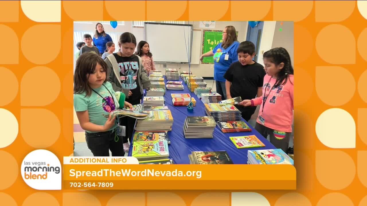If You Give A Child A Book campaign to benefit Spread the Word Nevada