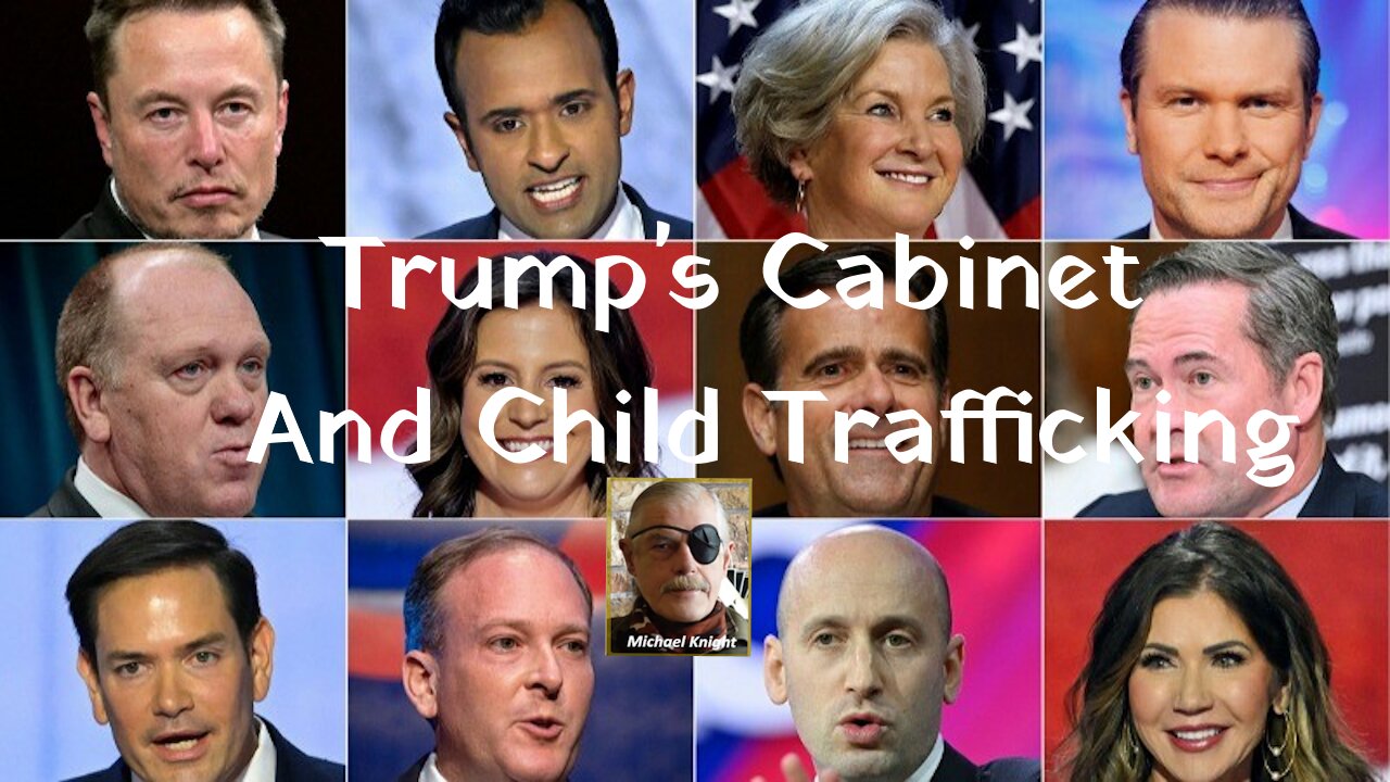 Trumps Cabinet And Child Trafficking