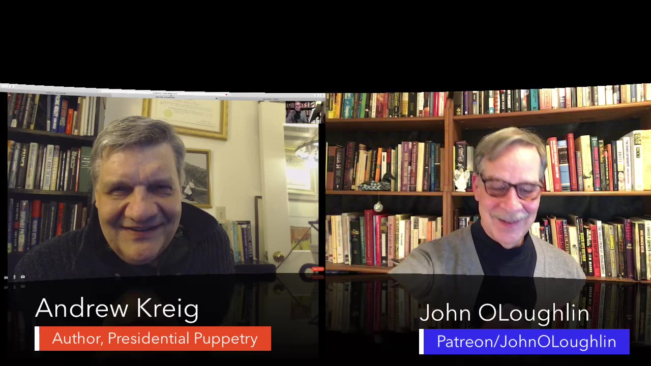 Presidential Puppetry author Andrew Kreig interview October 28, 2019