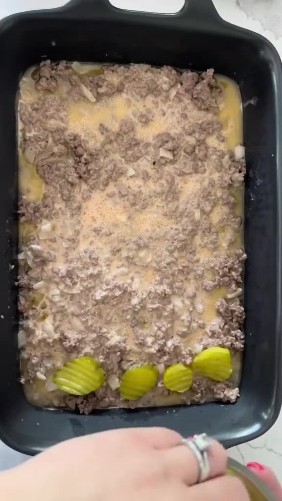 Keto Bacon Cheeseburger Casserole Recipe