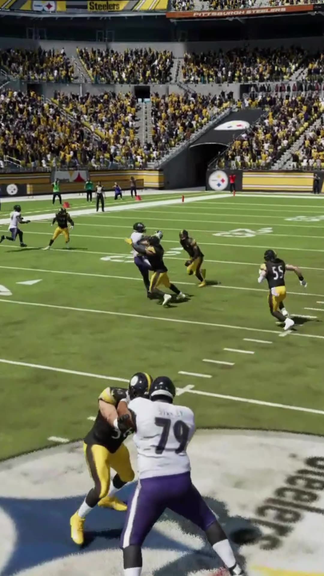 Epic Madden 24 Ravens vs Steelers Showdown (Ai SIM) (shorts)