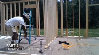 At it again, Interior Framing| Building our DREAM HOME