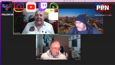 PPN- The Charlie Ward Show With Simon Parkes , Dallas & Chas Carter