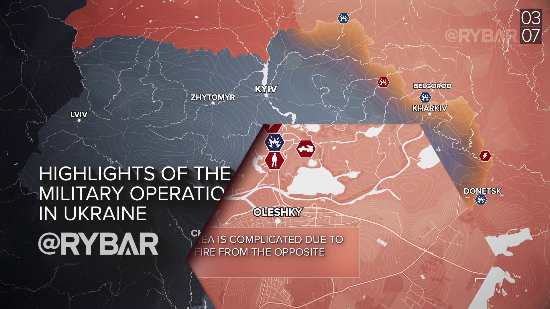 โ๏ธ๐ท๐บ๐บ๐ฆ๐ Rybar Daily Digest of the Special Military Operation: July 3, 2023