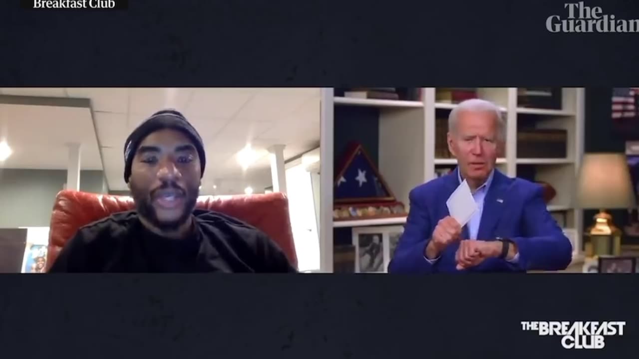 Biden tells voters you aint black if youre still deciding between him and Trump – video