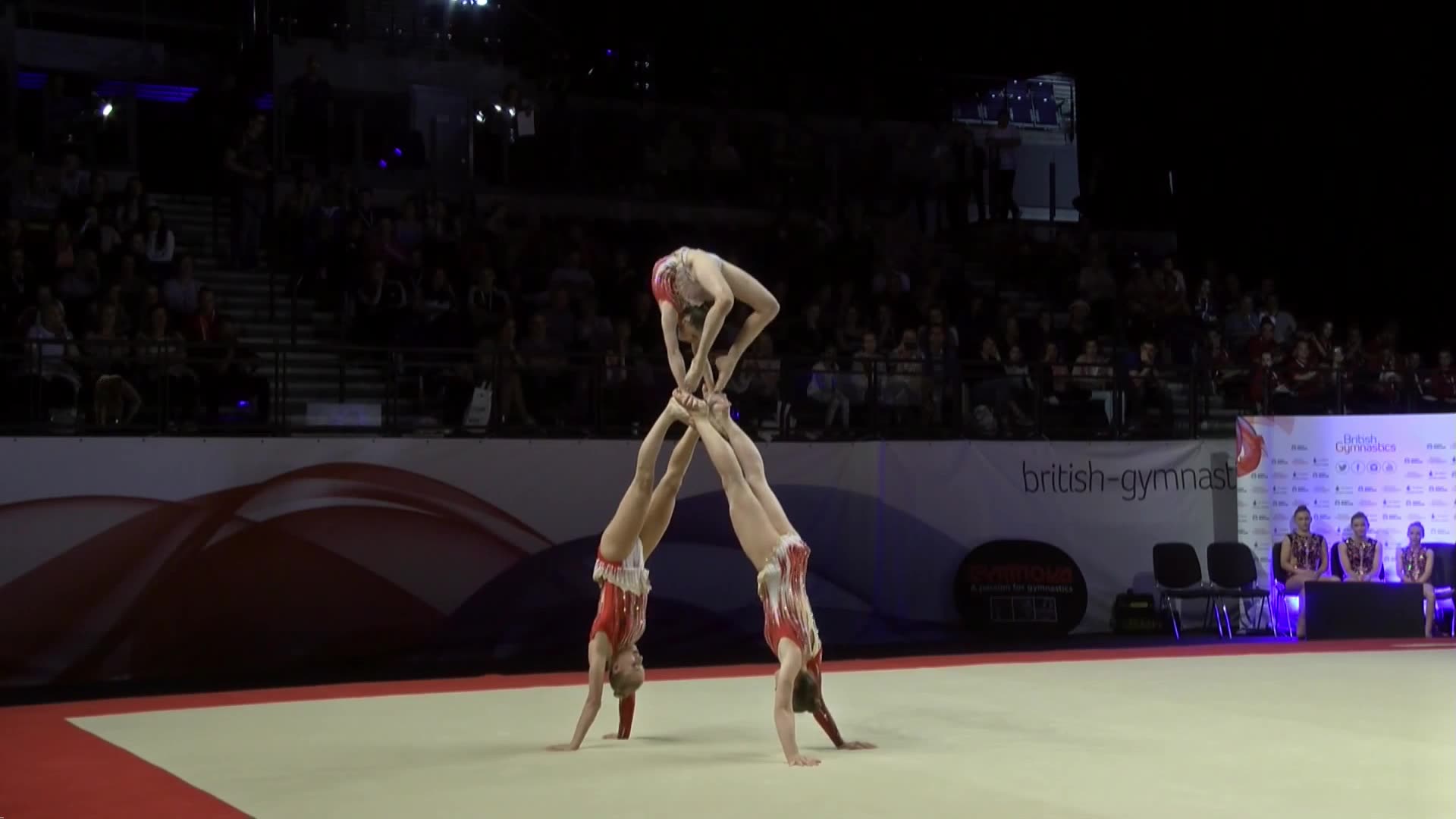 Deerness Valley - Gold - Womens Group 13-19 - Acrobatic Gymnastics 2017