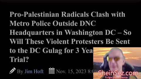 Riots in Washington DC by Democrat aligned radicals barely makes news-SheinSez 354