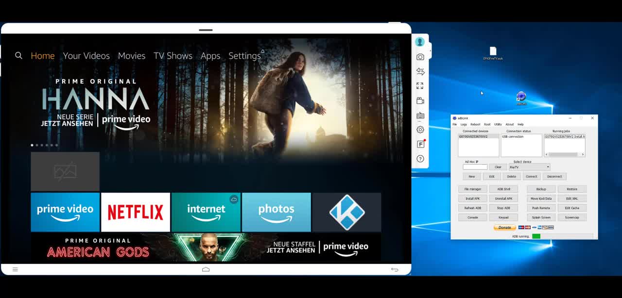 How to install the best IPTV app on Amazon FireTV with EPG for 8000+ channels.