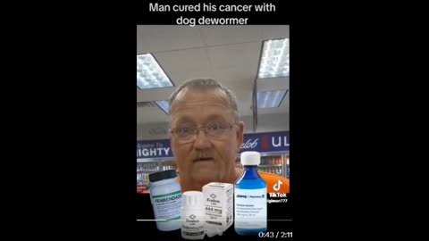 Man says taking DOG DEWORMER cured his STAGE 4 cancer (FENBENDAZOLE= Anti-Parasitic drug)