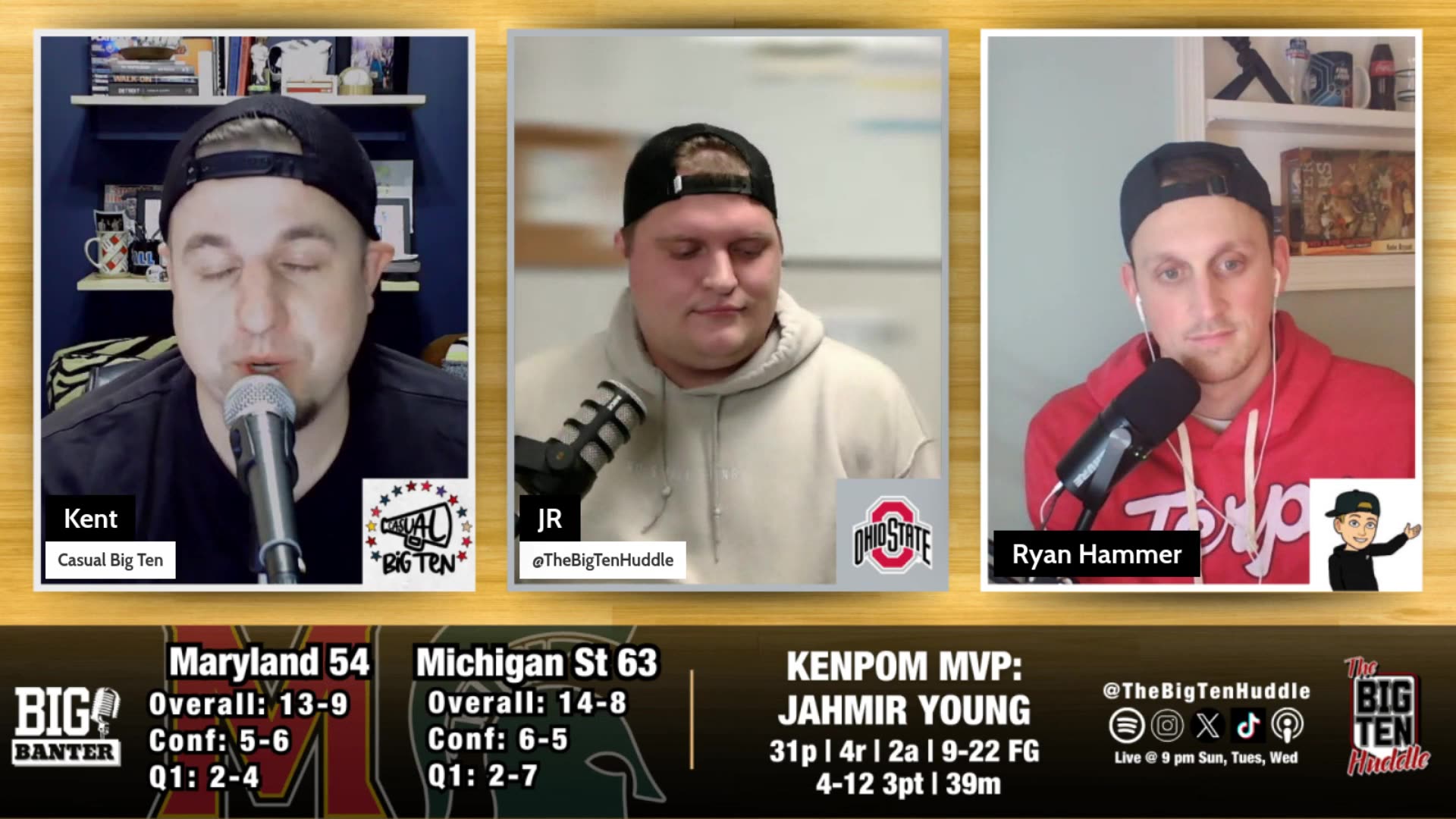 Intense Big Ten Games Recapped | Ryan Hammer & Casual Big Ten