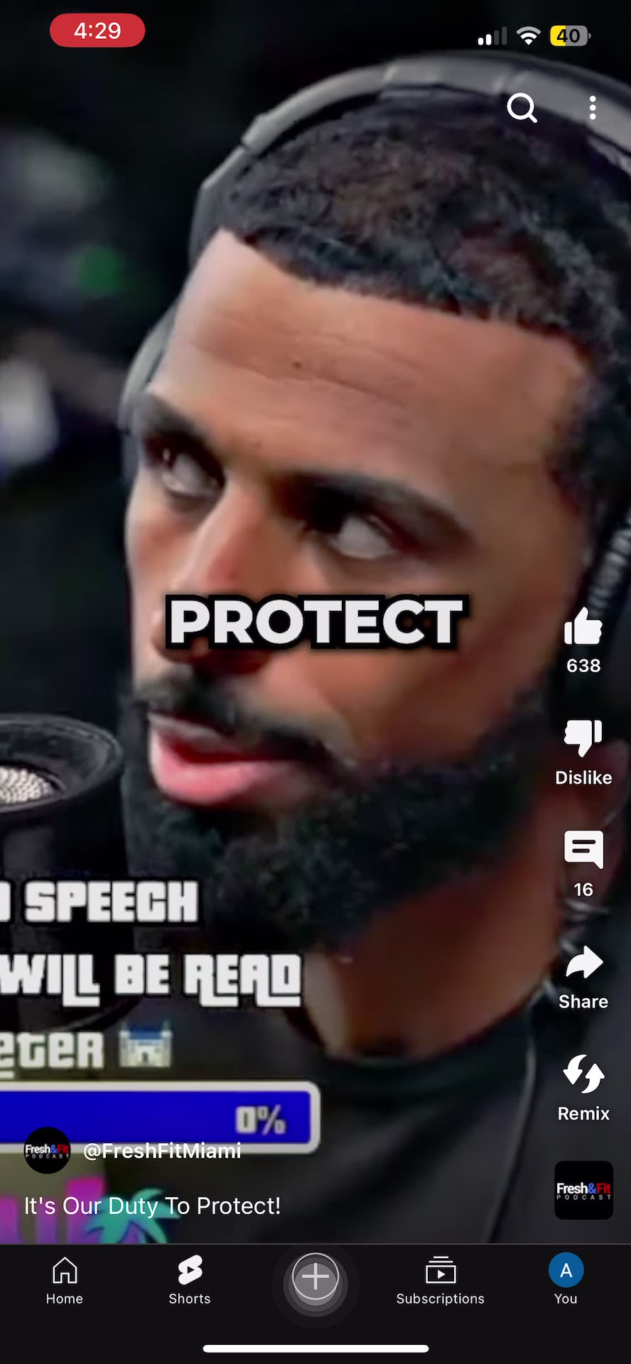 Its Our Duty to Protect! #freshandfit