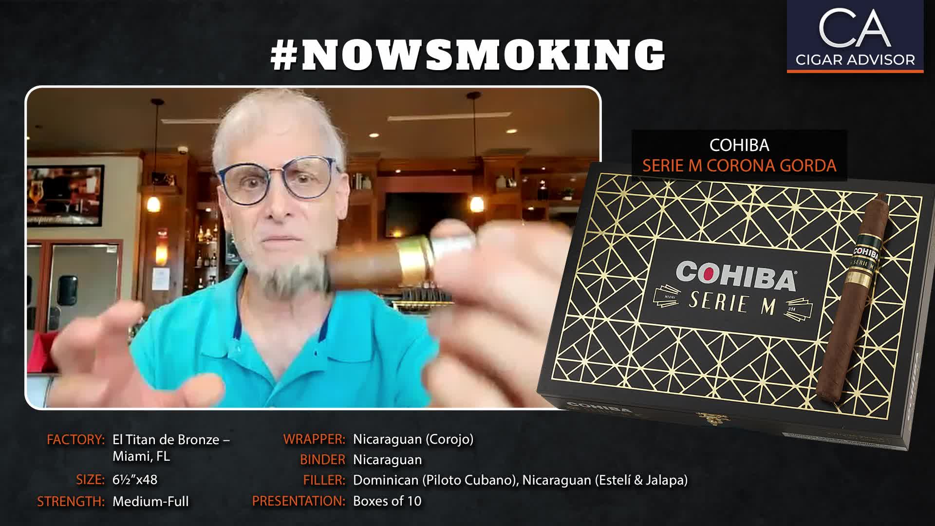 Cohiba Serie M Corona Gorda Review