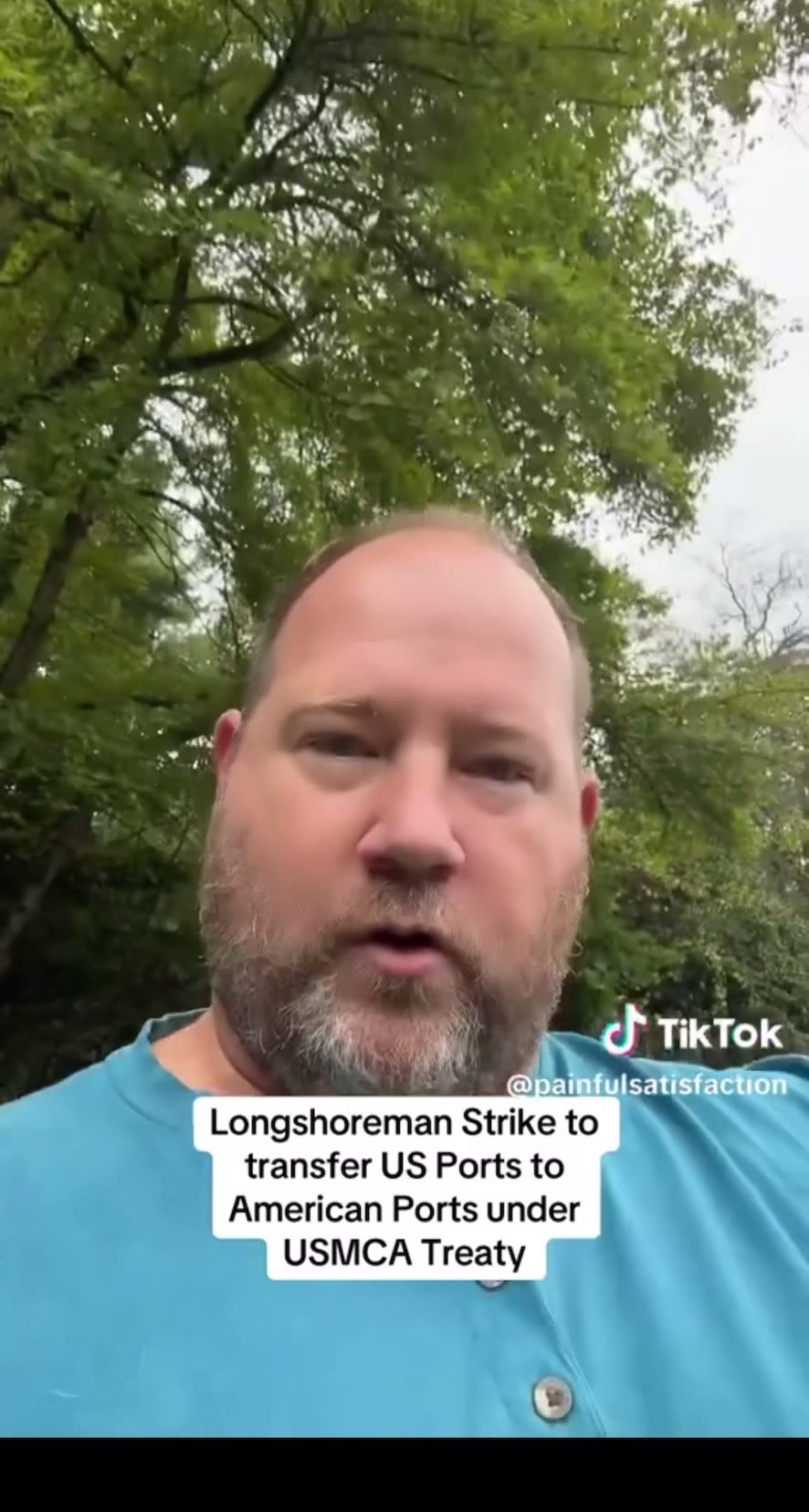 longshoreman strike? question is why🤔- this man explains- 1812? return to original constitution?