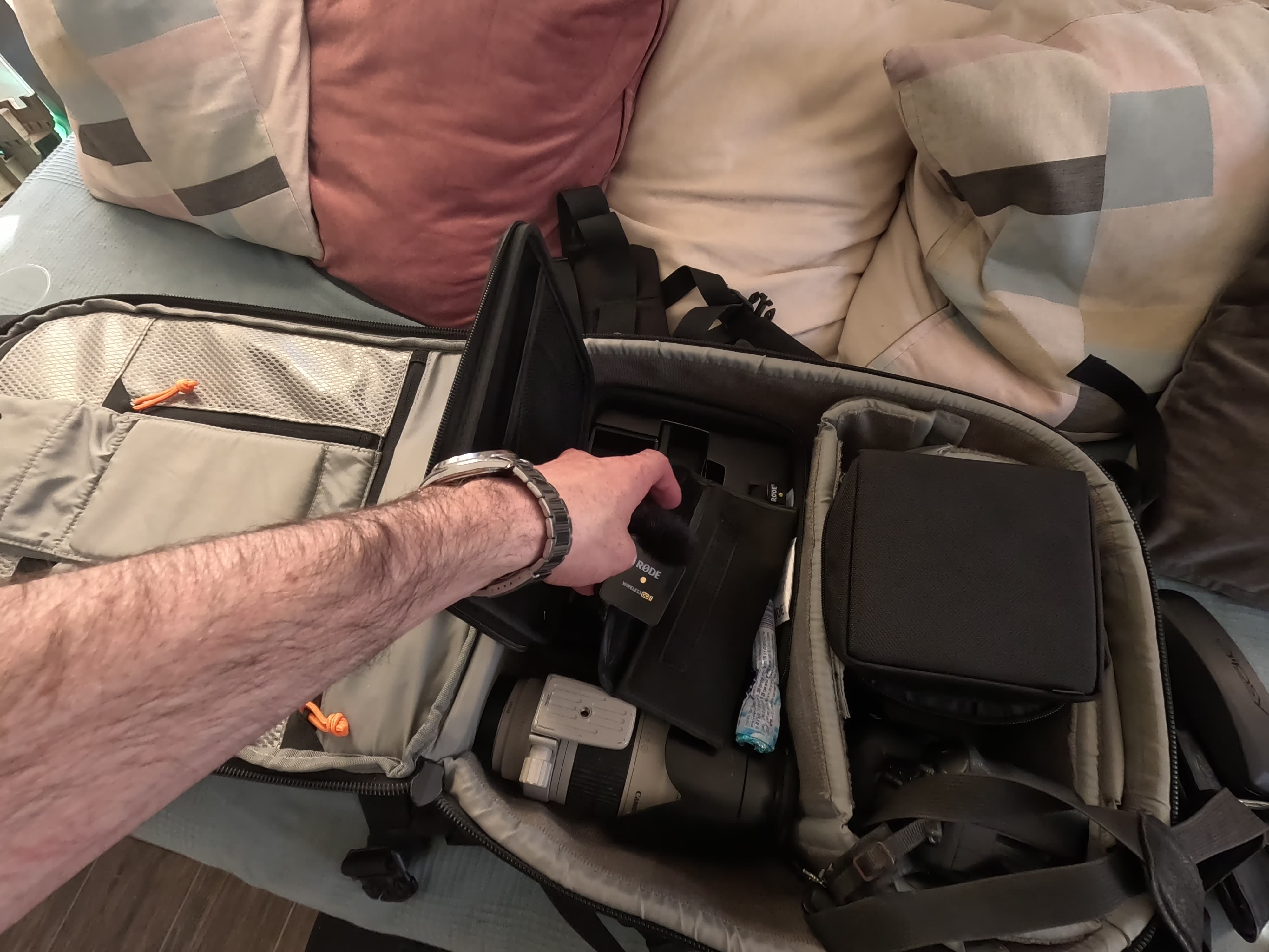 Whats in my photo bag for photographing construction work?