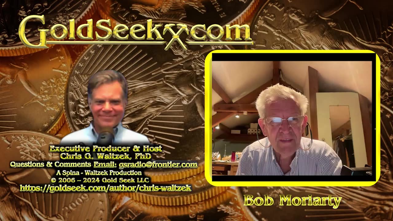 GoldSeek Radio Nugget - Bob Moriarty: Gold & Silver Breakout, Potential in Junior Miners