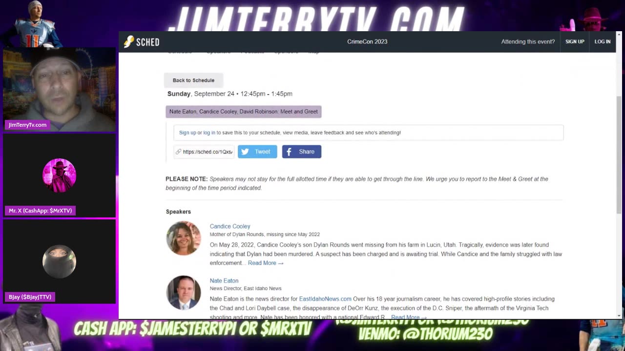 Jim Terry TV - Live Call In!!! (Chapter 47) Were Full