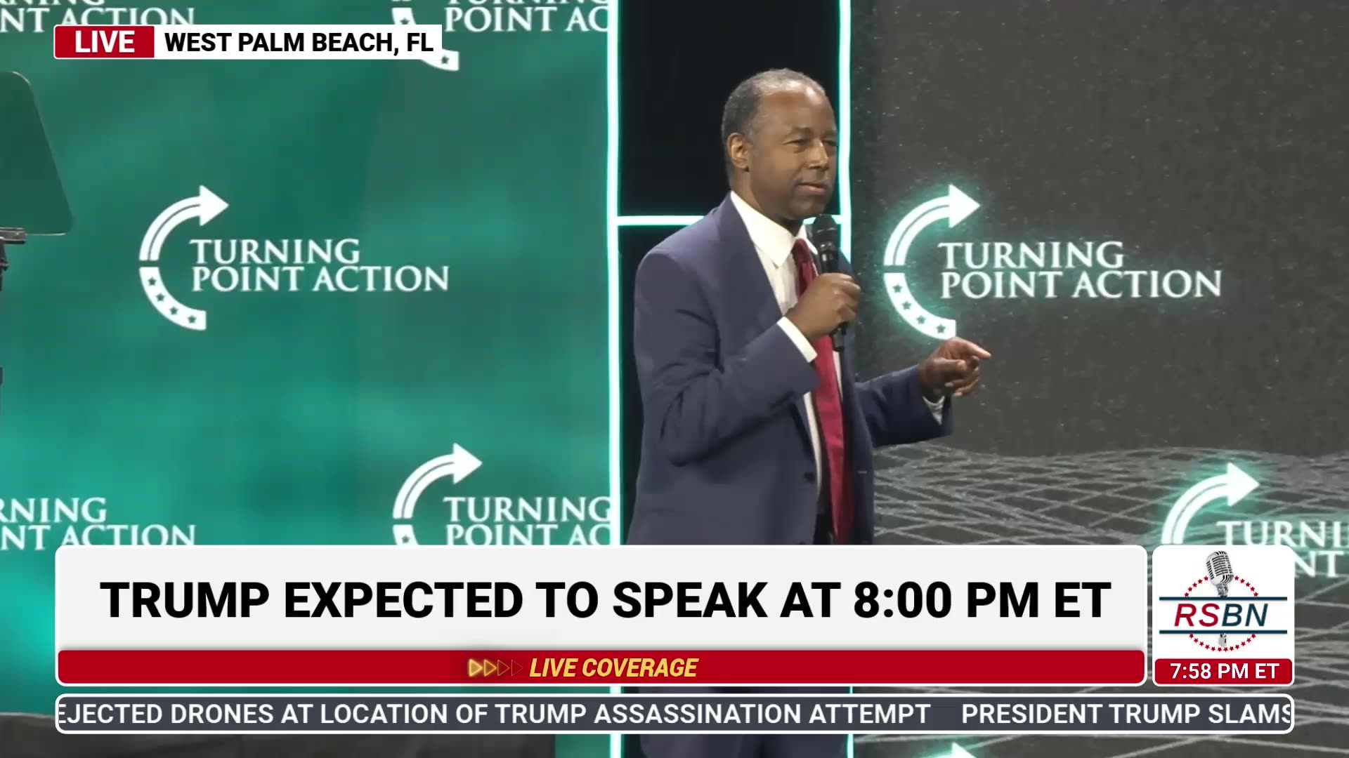 FULL SPEECH: Dr. Ben Carson Speaks at TPUSA Faiths Believers Summit in West Palm Beach, FL 7/26/24
