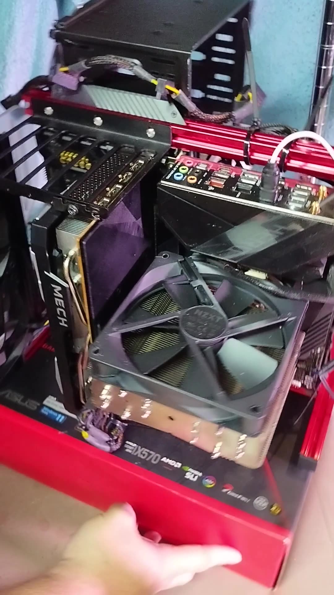 Janky frame PC build