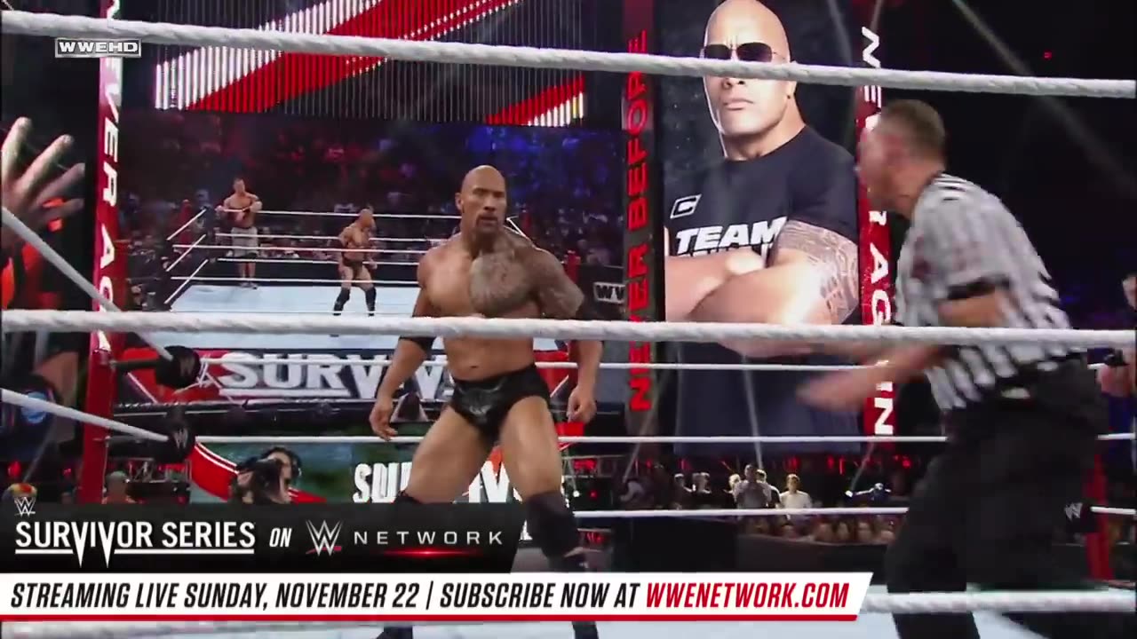 John Cena & The Rock vs. The Miz & R-Truth