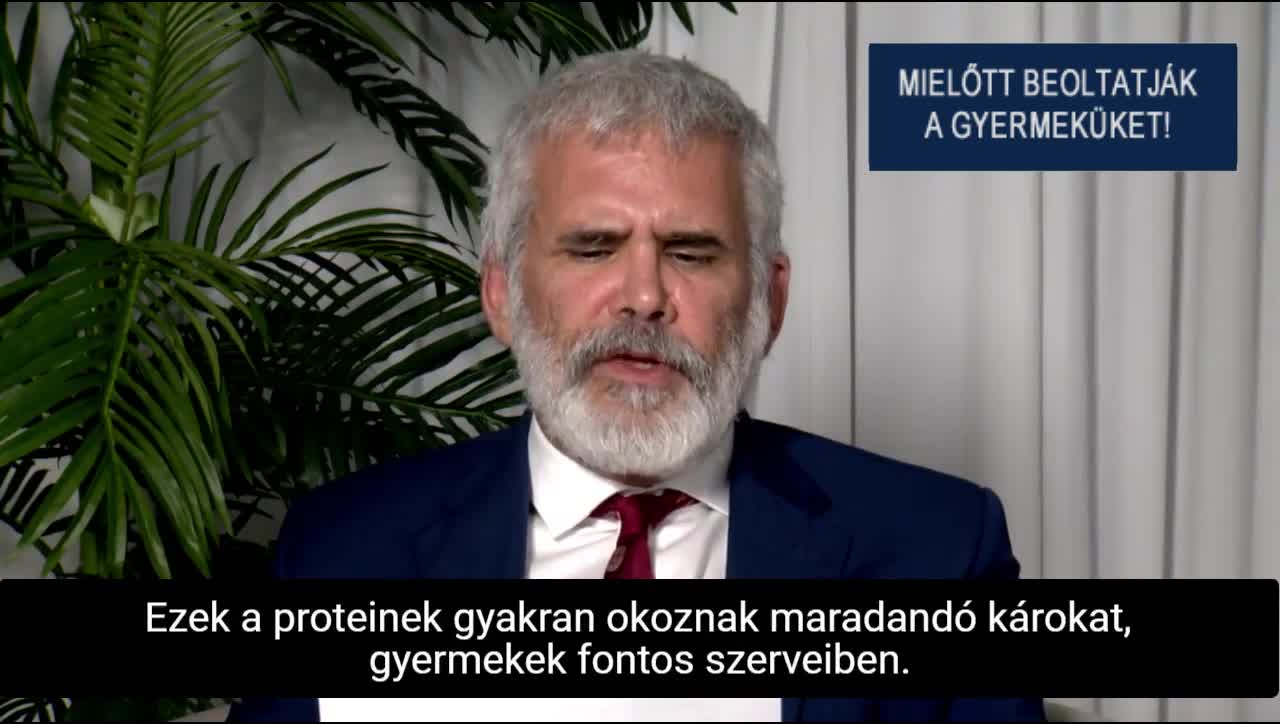 Dr. Rober Malone, az mRNS technológia feltatlálója.