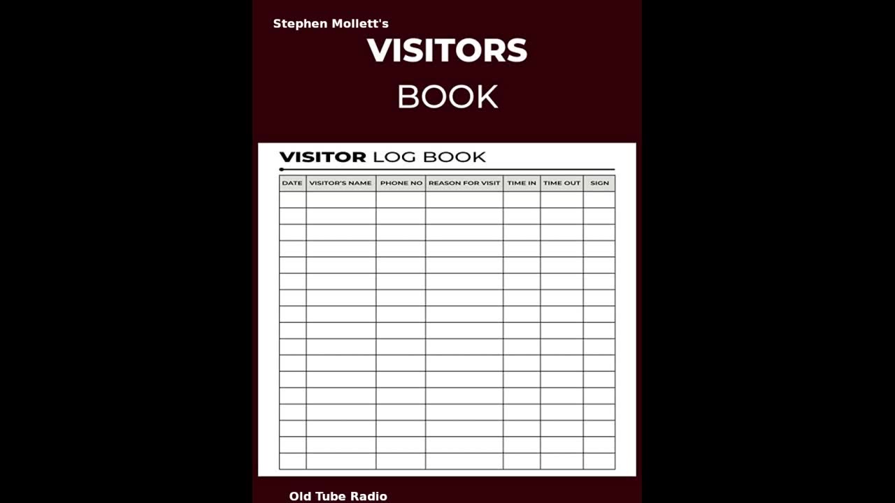 The Visitors Book by Stephen Mollett