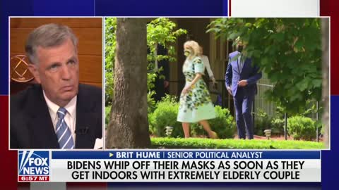 Brit Hume on Biden's Mask Wearing