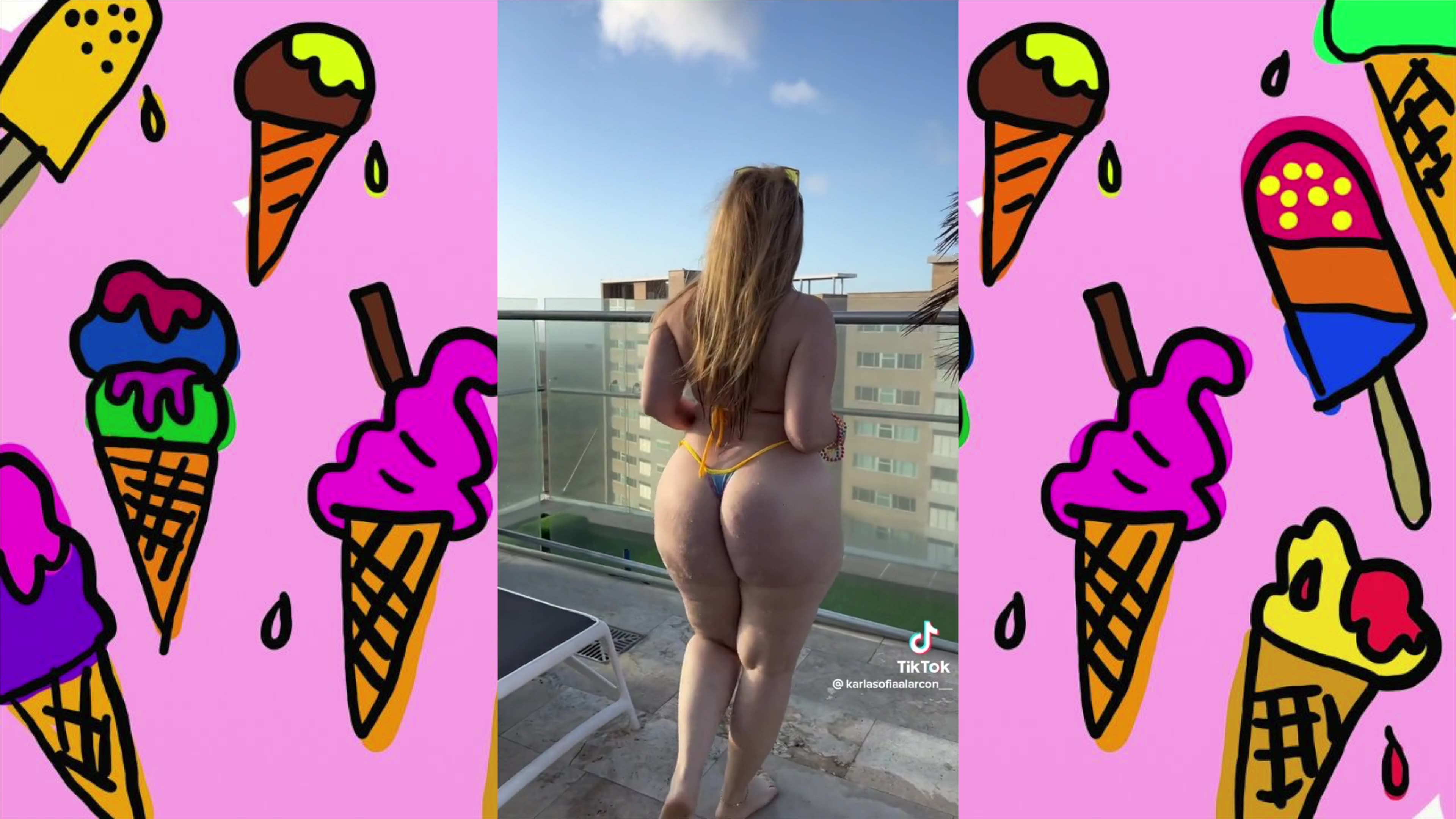 🍓 Big Bank Latina Milf 🍓 Tiktok bigbank challenge #twerk (slowed)