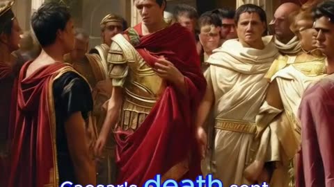 The painful end of the talented military leader Julius Caesar: A Betrayal by Friends