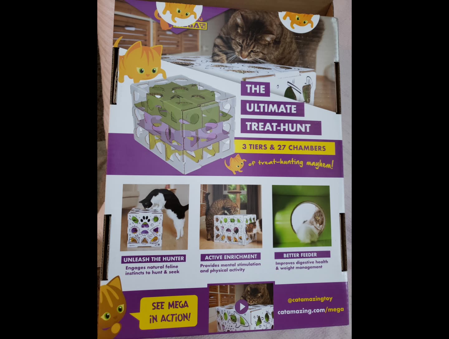 Catamazing Megan Treat-Hunt Puzzle toy review