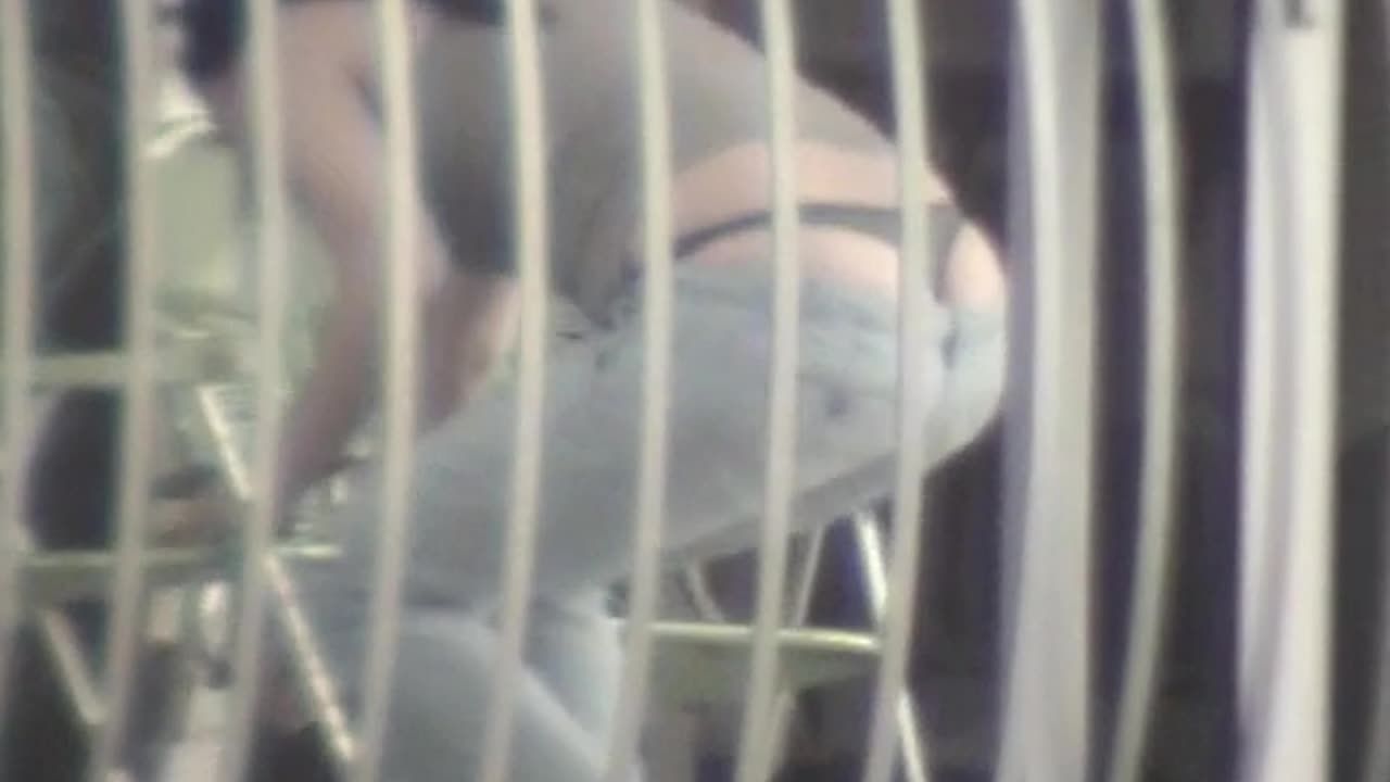 Thong Out on the Balcony