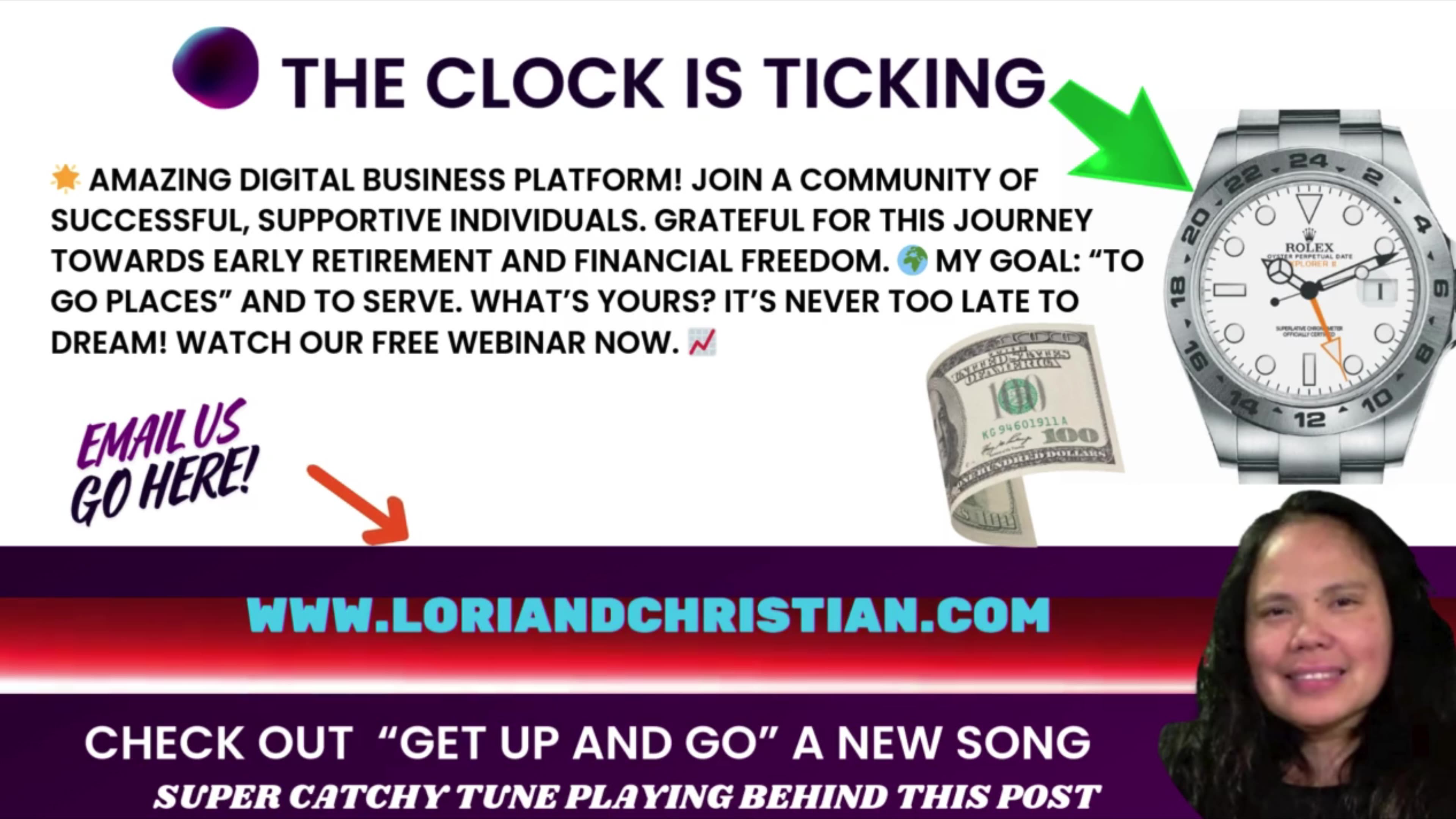 New Song Get up and Go