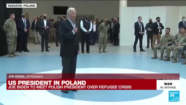 Brandon Tells US Soldiers Theyre Going to Ukraine