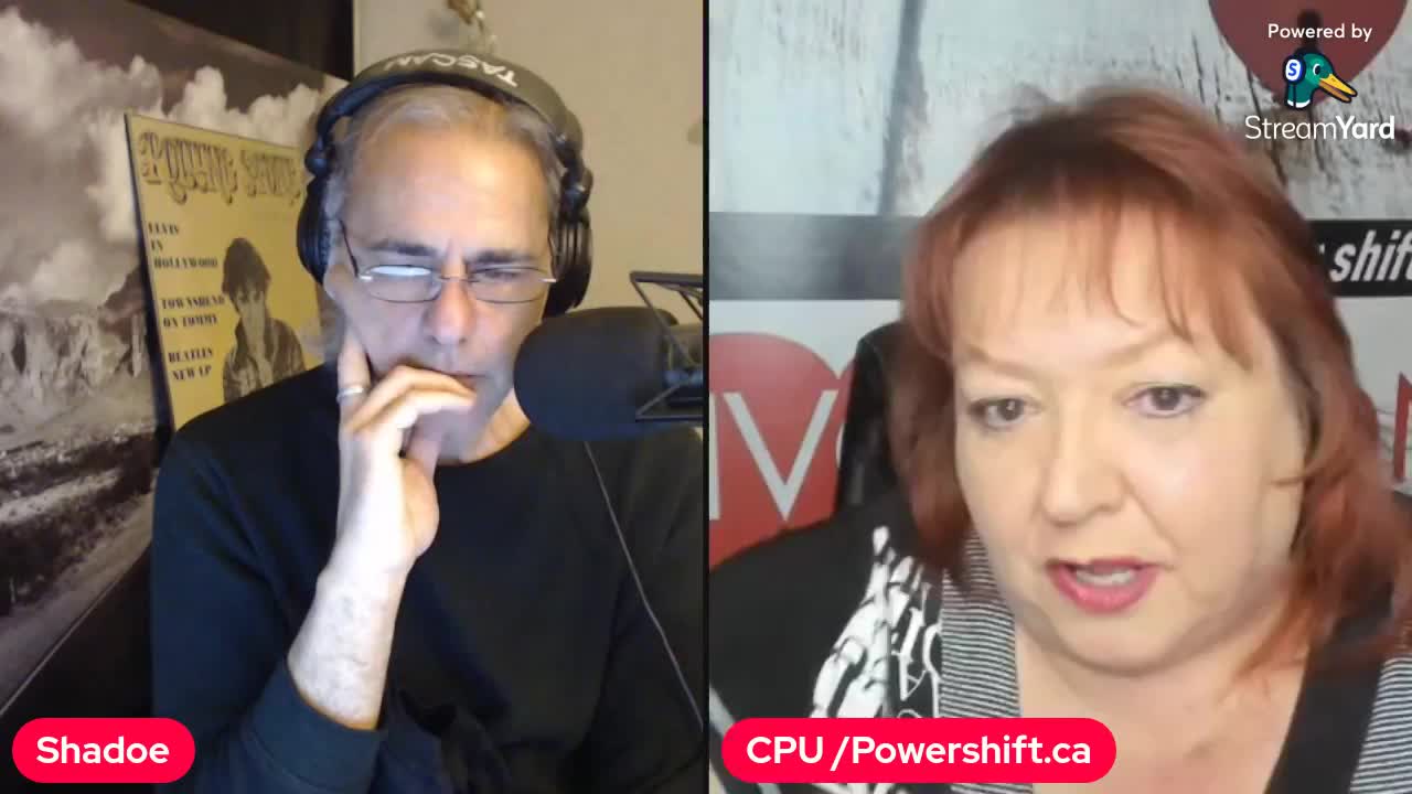 Shadoe at Nite w/guest Nicole Lebrasseur of thepowershift.ca & The Canadian Peoples Union