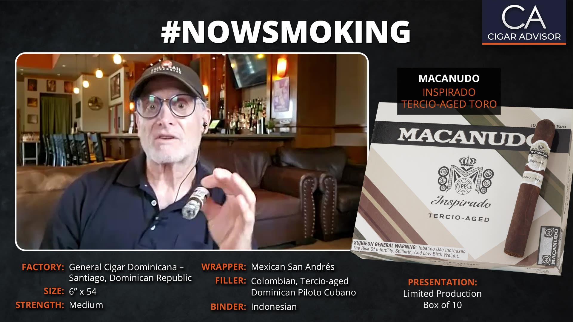 Macanudo Inspirado Tercio-Aged Review
