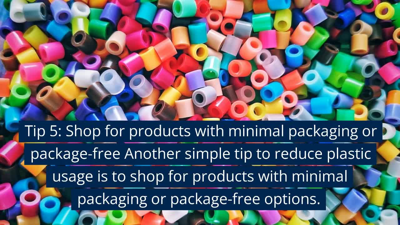 5 Simple Tips for Reducing Plastic Usage
