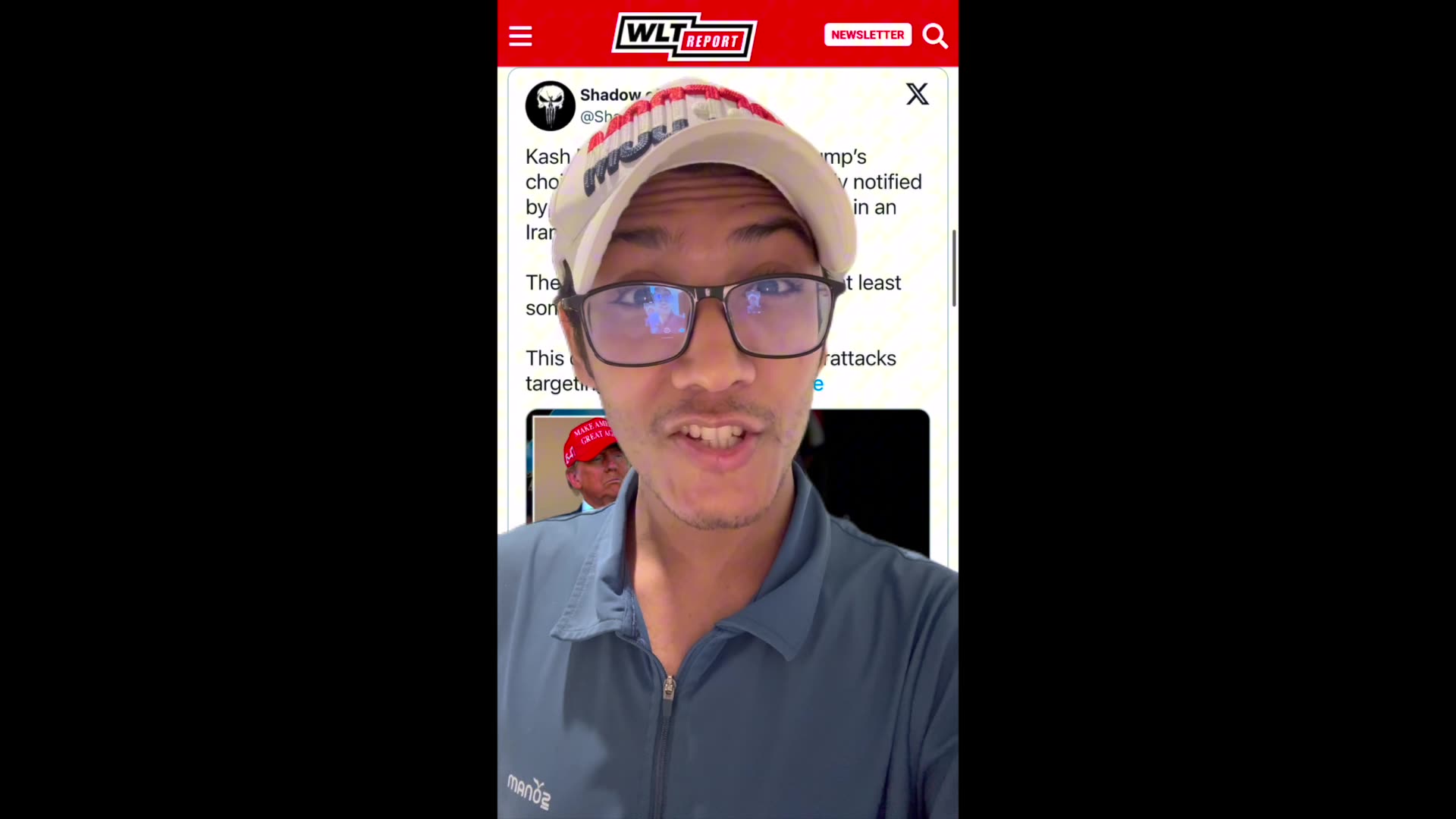π’ ALI REACTS: Kash Patel Hacked...