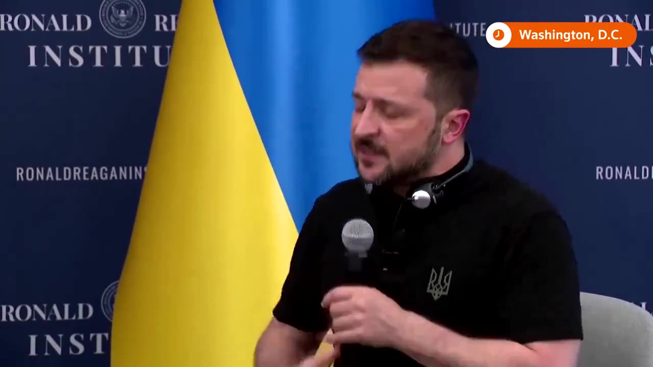 ZELENSKY: I DONT KNOW IF I CAN COUNT ON TRUMP if he becomes U.S President
