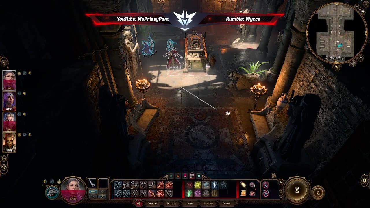 Baldurs Gate 3: DAY 2 PART 1 - LIVE GAMEPLAY