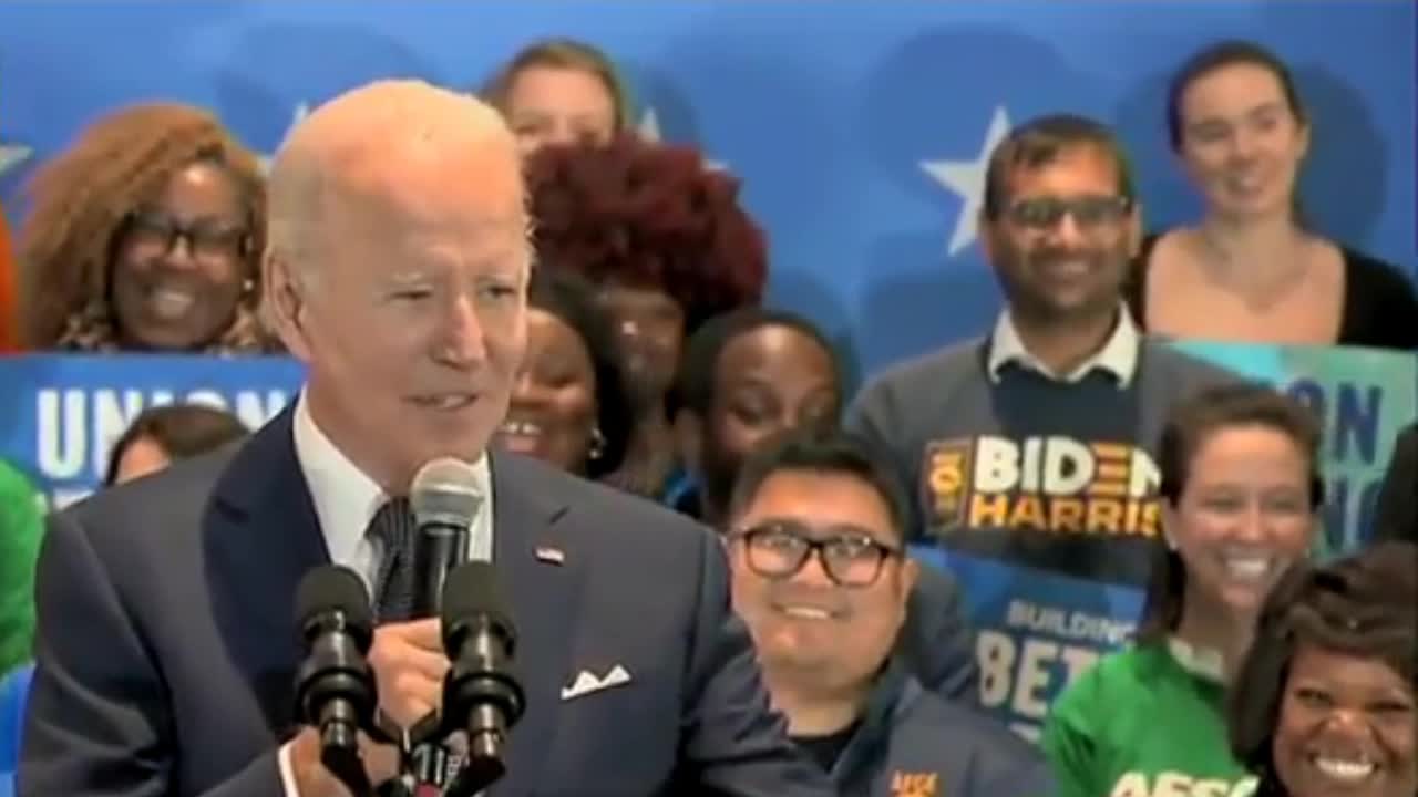 Biden: She Was 12 And I Was 30