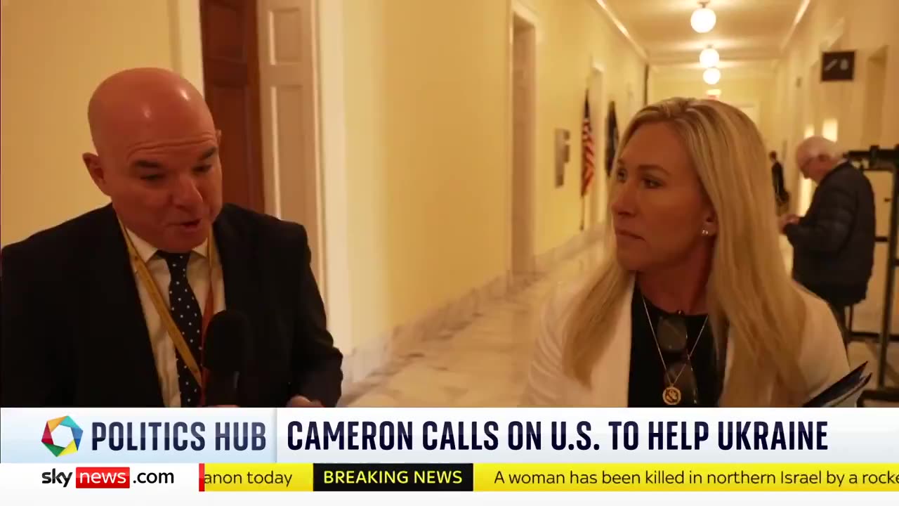 ►🚨▶◾️🇷🇺🇺🇦🚨 Rep. Marjorie Taylor Greene: David Cameron can kiss my ass.