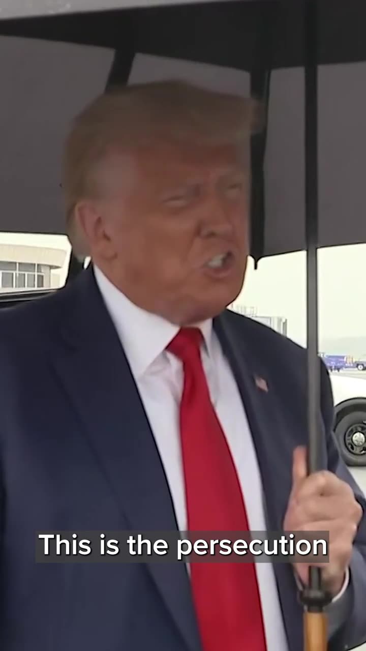 Trump speaks after pleading not guilty to election charges