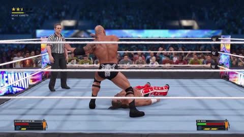 WWE 2K23: Shawn Michaels VS The Rock - Highlights